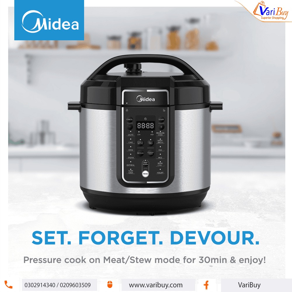 Small Appliances - Electric Pressure Cooker — 1000W